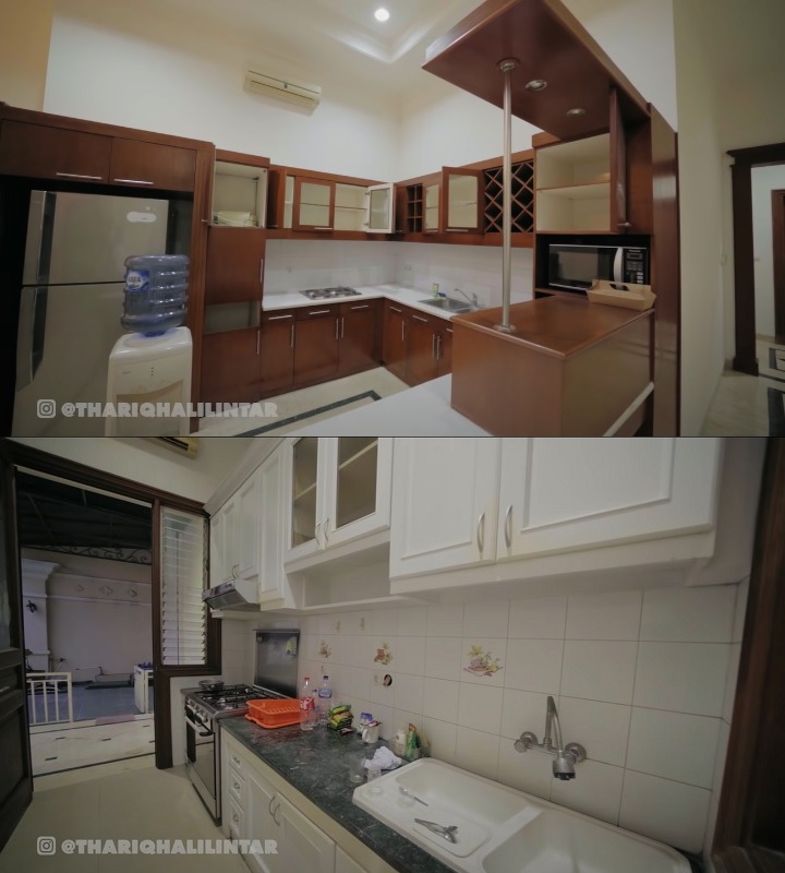 Dapur utama dan dapur kotor