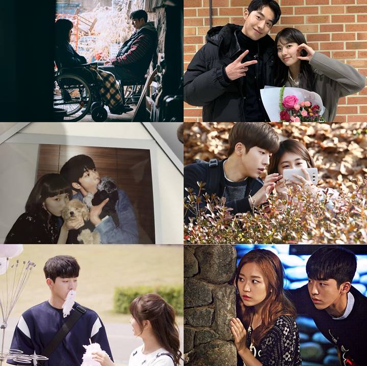 Potret yang dibagikan Nam Joo Hyuk bersama dengan lawan mainnya