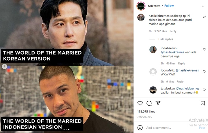 Chico Jericho Jadi Suami Jahat di \'The World Of The Married\' Indonesia, Netter Malah Fokus Ini
