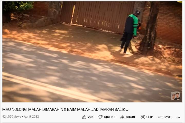 Padahal Niat Beri Uang, Baim Wong Ambil Sikap Tak Terduga Usai Malah Diomeli Kakek-kakek