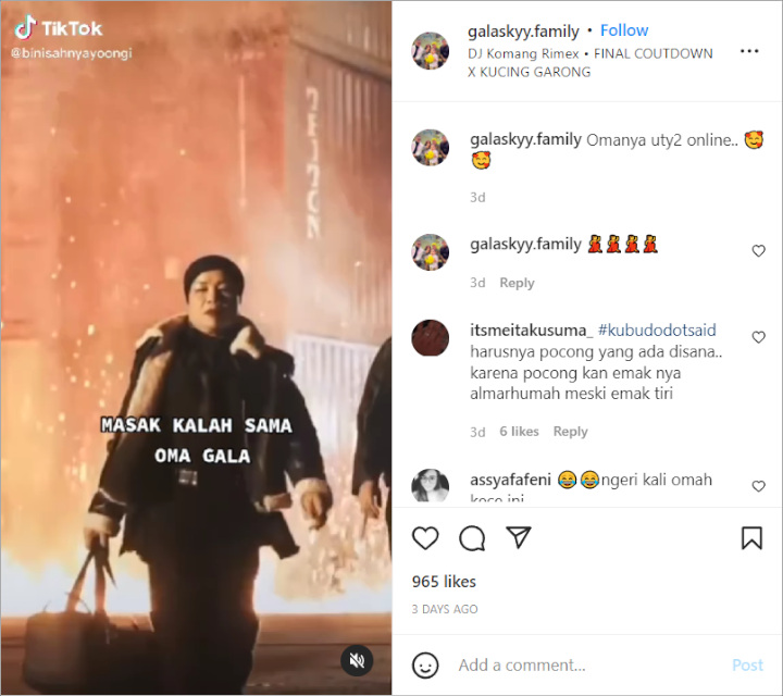 Ibu Tiri Vanessa Angel Disindir Iri Oma Dewi