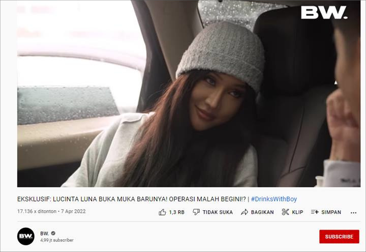 Lucinta Luna Perdana Perban Wajah, Hasil Mirip Artis Korea Bikin Kaget
