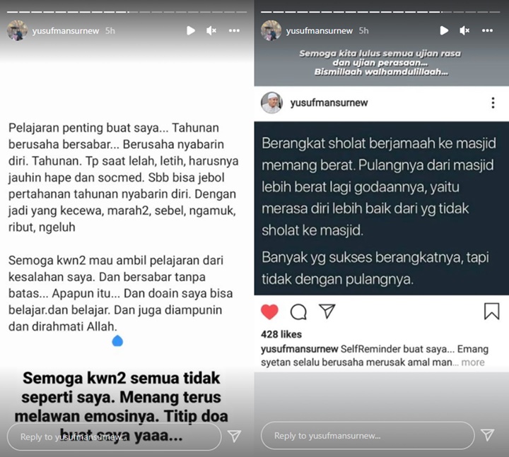 Ustaz Yusuf Mansur Minta Maaf Usai Video Ngamuk Viral, Singgung Godaan Setan