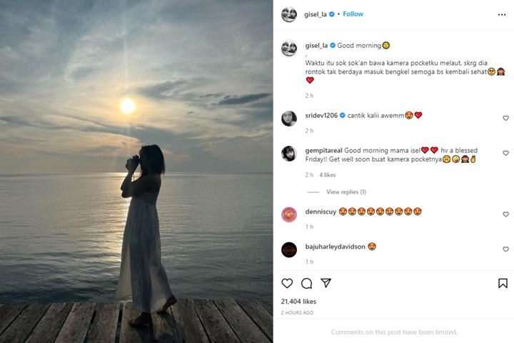 Gisella Anastasia Minta Maaf Usai Foto Seksinya Bikin Gaduh, Tak Sadari Hal Penting Ini