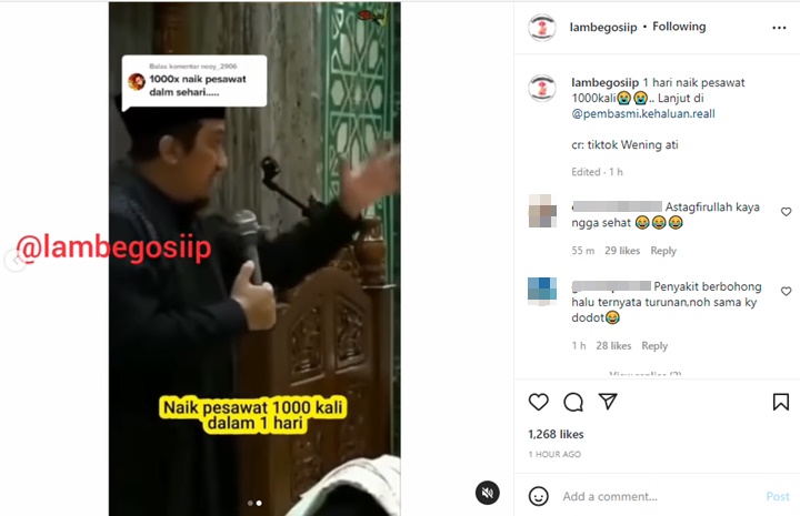 Ustaz Yusuf Mansur Cerita Pernah 1000 Kali Naik Pesawat dalam Sehari Tuai Kontroversi