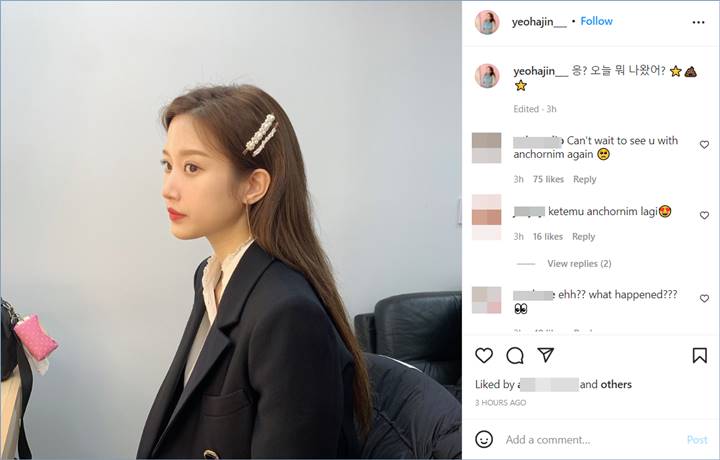 Moon Ga Young langsung mengaktifkan akun Instagram karakternya di \
