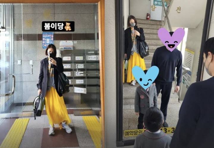 Perdana, Hwang Jung Eum Kompak Foto Uwu Bareng Suami dan Anak