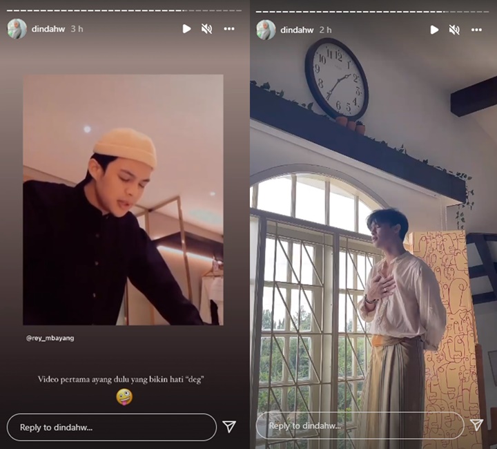 Baru Diungkap, Ternyata Video Ini Yang Bikin Dinda Hauw Jatuh Cinta Pada Rey Mbayang
