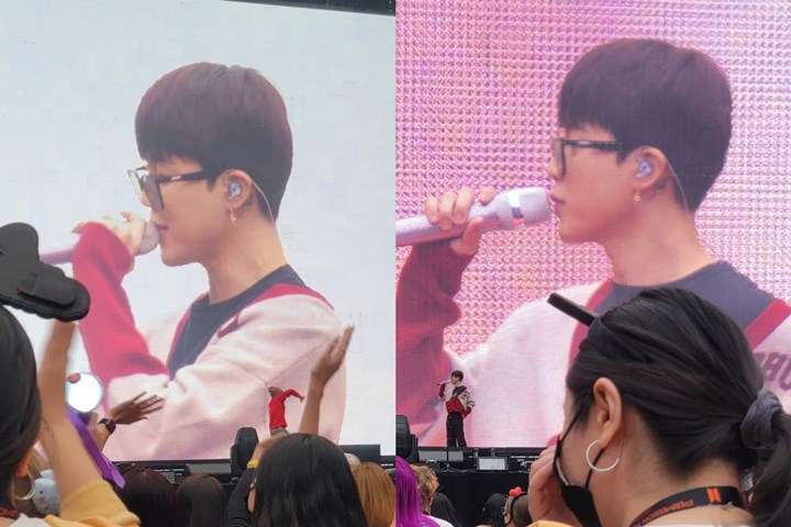 Rambut Baru Jimin BTS di Konser Las Vegas Kejutkan Fans, Tato Jadi Sorotan 1