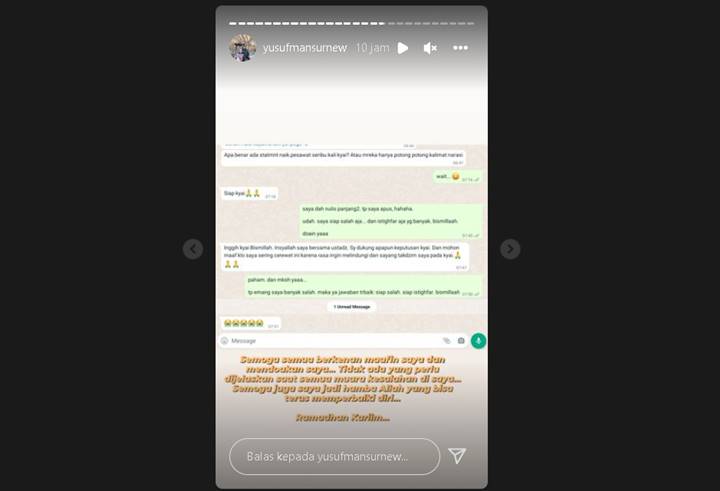 Ustaz Yusuf Mansur Ambil Sikap Begini Usai Digunjing Soal Sebut 1000 Kali Naik Pesawat dalam Sehari