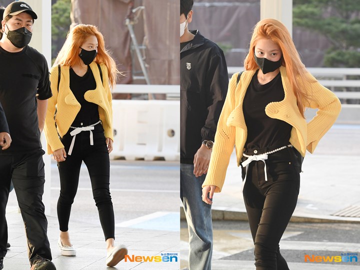 Ganti Baju, Gaya Fashion Jennie BLACKPINK Naik Pesawat ke LA Kejutkan Netizen 2