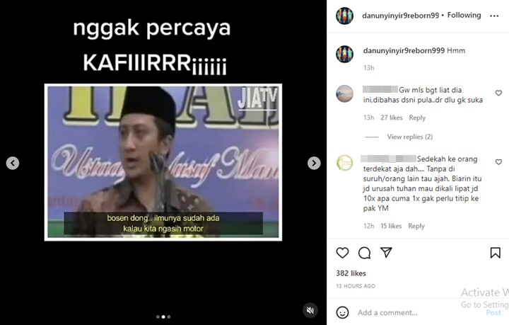 Makjleb! Aa Gym Diduga Sindir Ustaz Yusuf Mansur Soal \'Nipu\' Berkedok Sedekah