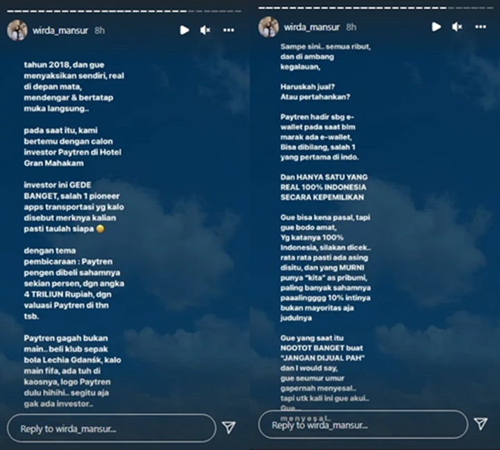 Wirda Mansur Sebutt Rp1 Triliun Bukan Perkara Besar, Beber Momen Saat Paytren Mau Dibeli Rp4 Triliun