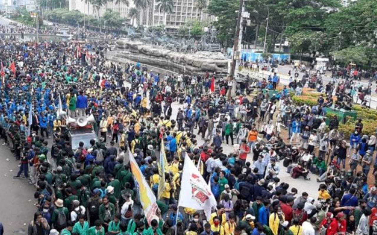 BEM SI Tegaskan Bukan Dalang Kerusuhan Demo 11 April, Provokator-Penyusup Muncul Usai Aksi Bubar