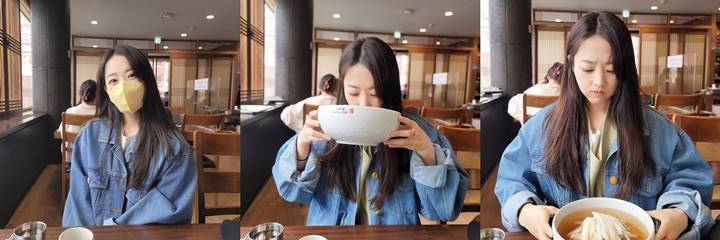 Park Bo Young di restoran