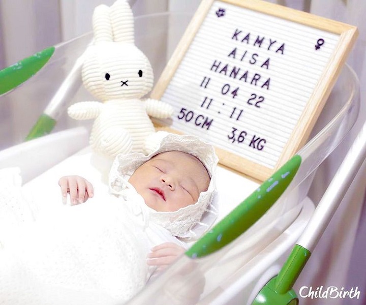 Diberi nama Kamsya Aisa Hanara