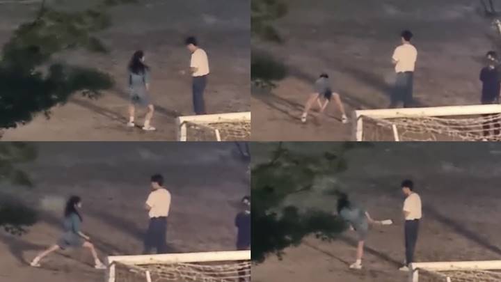 Momen kebersamaan Nam Joo Hyuk dan Kim Tae Ri di balik layar drama tvN \