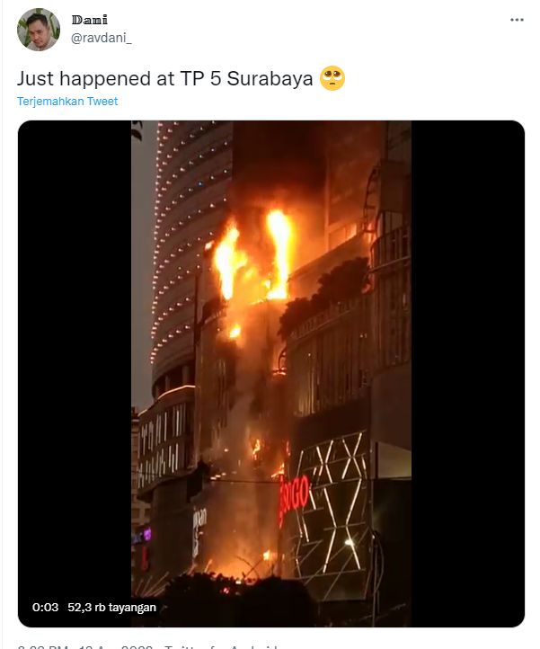 Mengenal Tunjungan Plaza sebagai Ikon Surabaya yang Terbakar Hingga Trending di Twitter