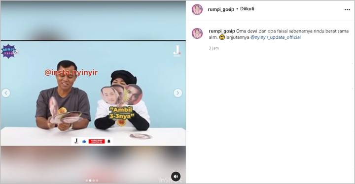 H. Faisal Bingung Diminta Pilih Anak yang Paling Ganteng, Celetukan Oma Dewi Malah Bikin Terenyuh