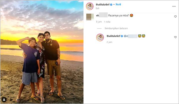 Thalita Latief Pamer Foto Mesra Bareng Pria Hingga Tulis Pesan Mendalam, Sosoknya Menarik Perhatian