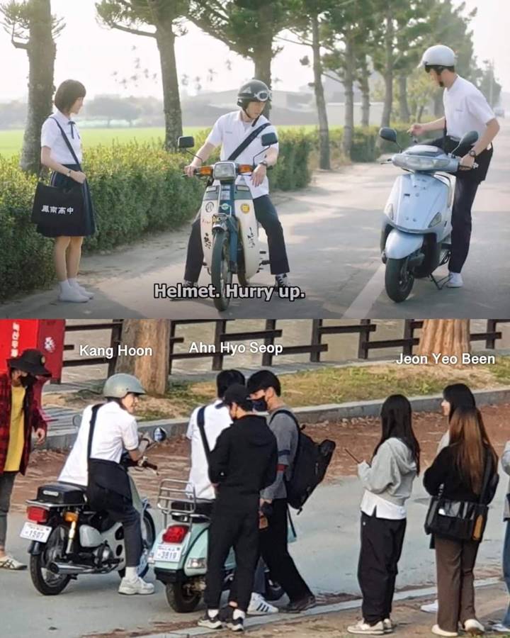 Ahn Hyo Seop, Jeon Yeo Bin, dan Kang Hoon syuting serial \'A Time Called You\'