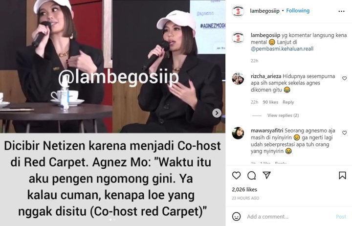 Diledek Tak Tampil di Coachella, Jawaban Agnez Mo Soal Pernah Dicibir Cuma Jadi Co-host Disorot