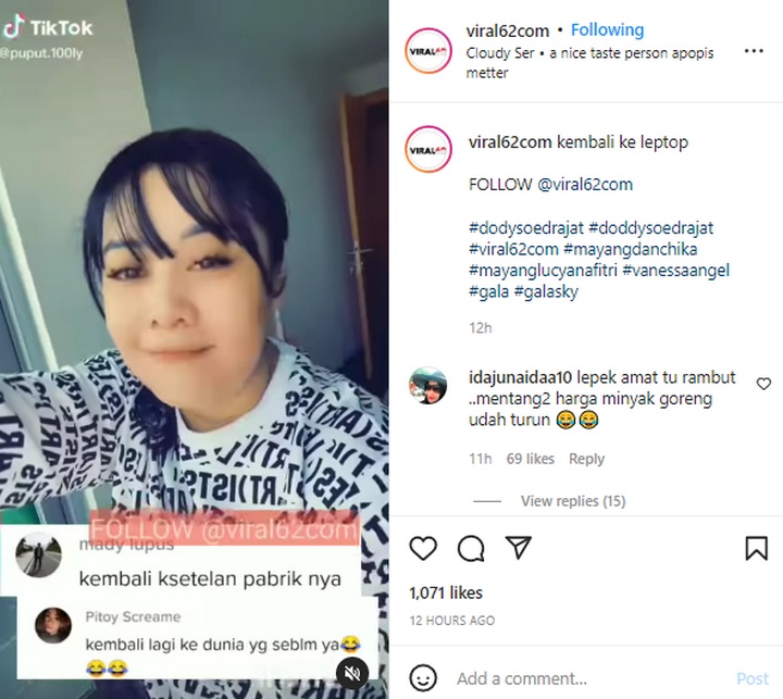 Puput Soedrajat Lepas Hijab?