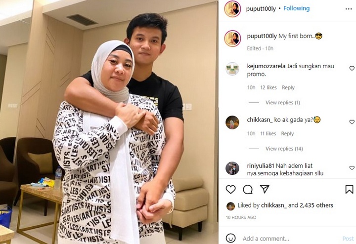 Wajah Ganteng Anak Puput Ibu Tiri Vanessa Angel