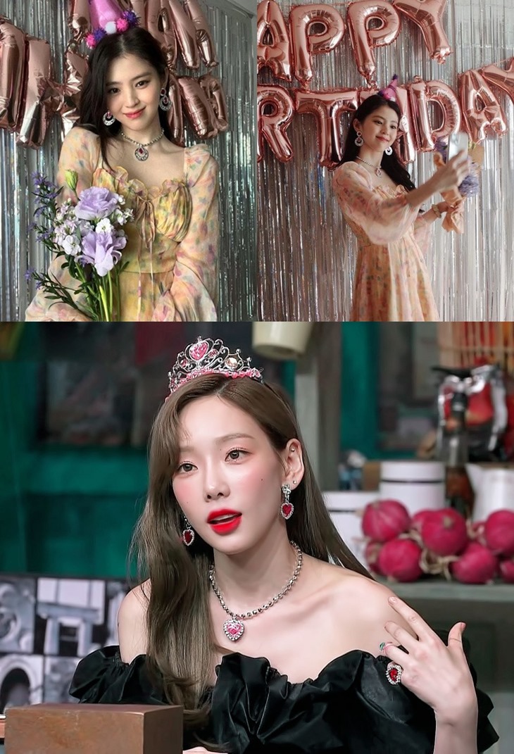 Han So Hee dan Tae Yeon SNSD Mulai Tren Baru Tak Terduga Pakai Aksesoris Anak-Anak