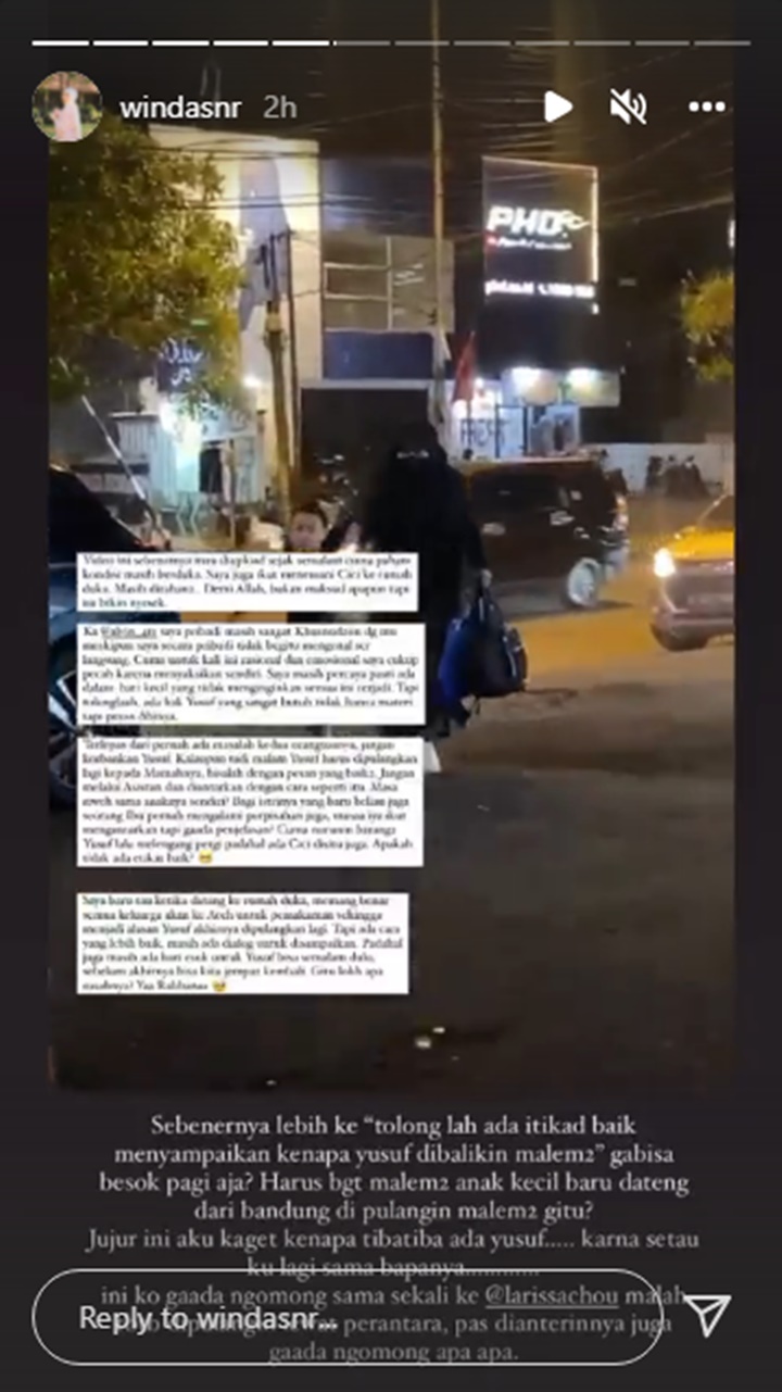 Alvin Faiz Dikritik Kurang Beradab Usai Turunkan Yusuf di Pinggir Jalan, Larissa Chou Syok