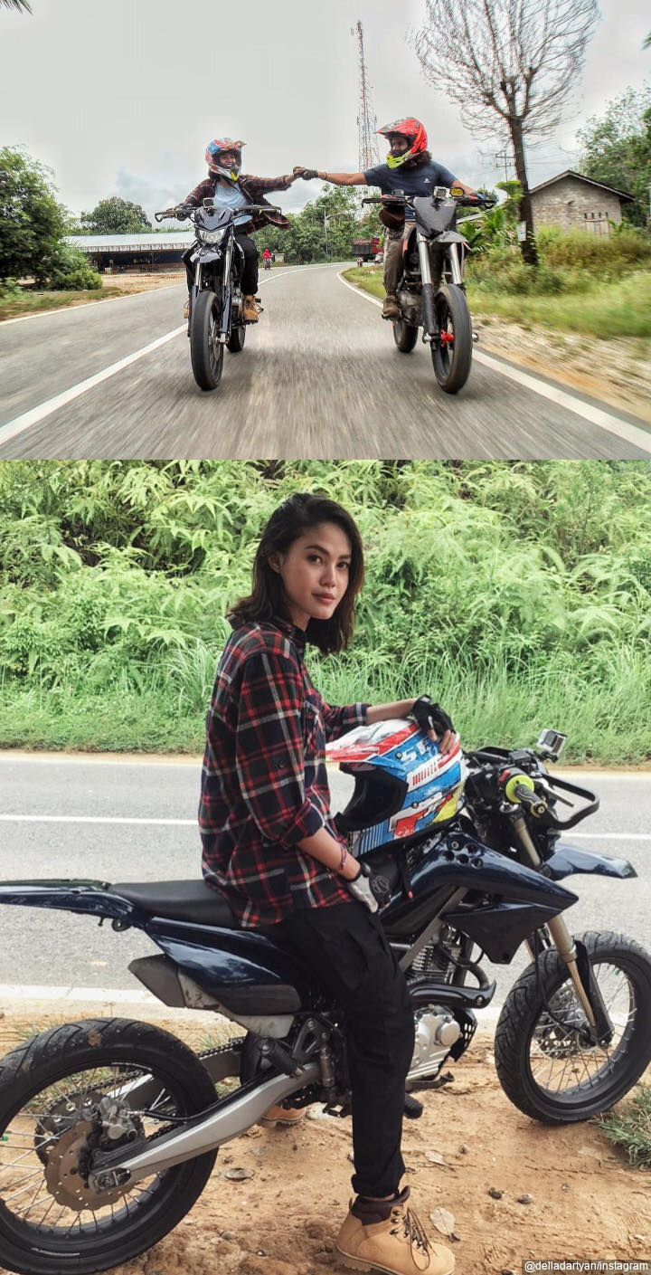 Naik motor trail