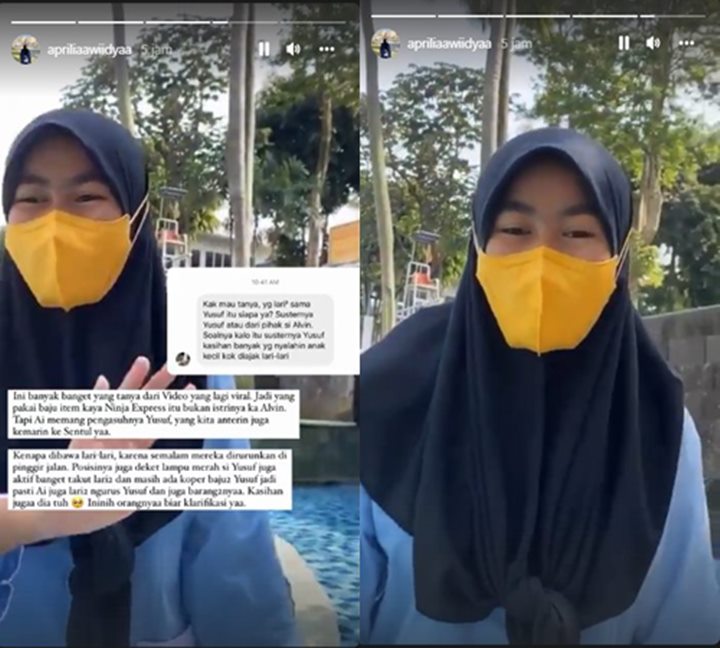 Suster Anak Larissa Chou Klarifikasi Usai Dihujat Karena Bawa Yusuf Lari-Lari