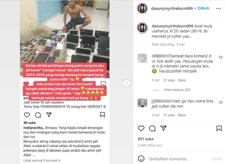Masa Lalu Putra Siregar Dikorek Imbas Kasus Pengeroyokan, Postingan Eks Istri Bikin Syok