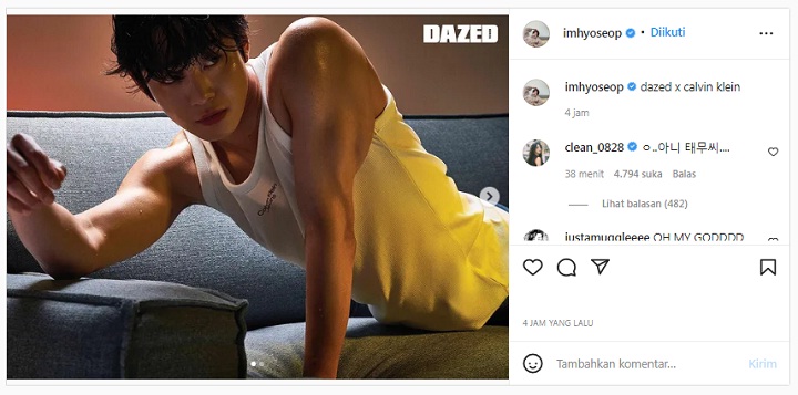 Ki m Sejeong Komentari Postingan Seksi Ahn Hyo Seop, Fans Auto Ingat Episode 11 \'Business Proposal\'