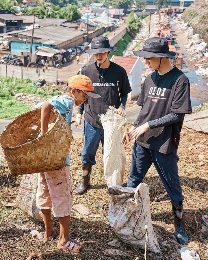 Jeno, Jaemin NCT dan Pudori di Indonesia
