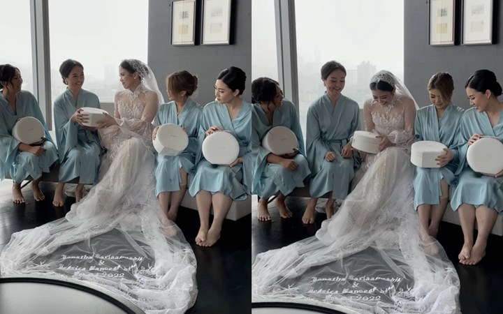 Keceriaan Jessica Bersama Bridesmaids