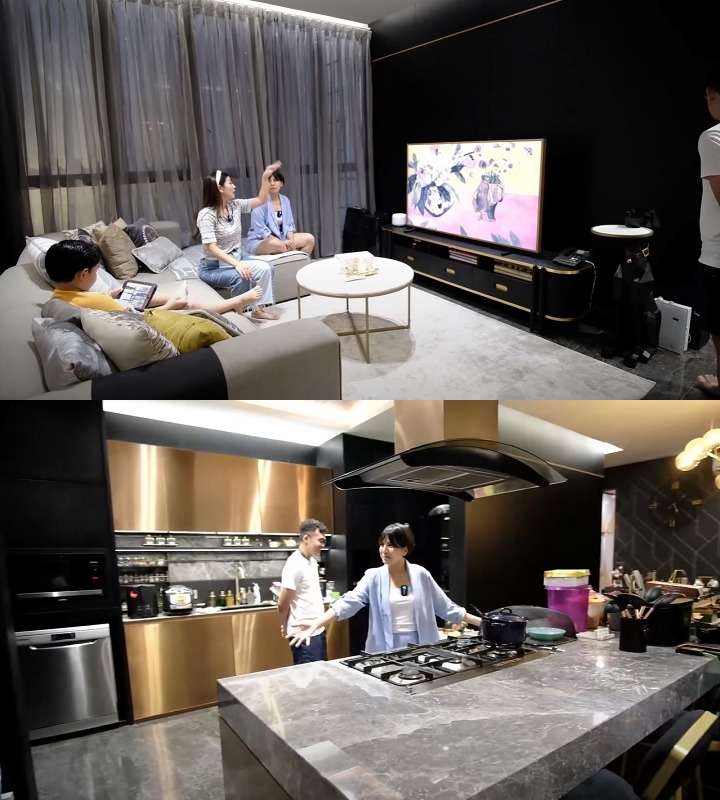 Ruang TV dan Dapur