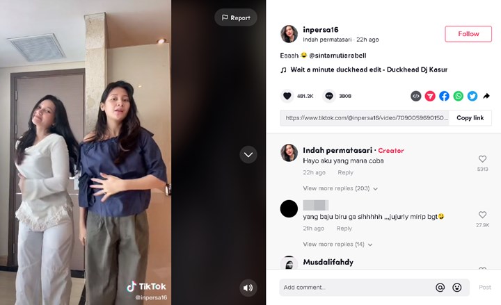 Indah Permatasari Kembali Dicurigai Hamil