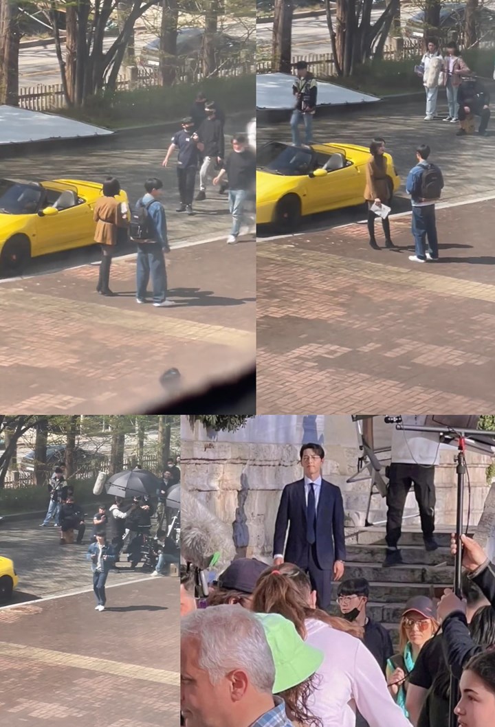 Song Joong Ki Kepergok Syuting \'The Chaebol\'s Youngest Son\', Rupa Imut Berhasil Curi Fokus