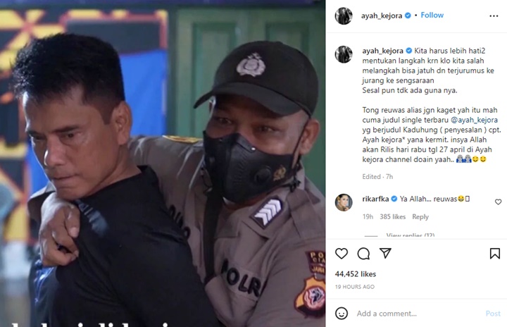 Heboh Ayah Lesty Kejora Diciduk Polisi, Fakta Lain Tak Kalah Mengejutkan