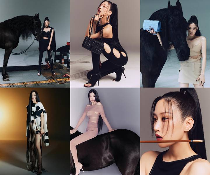 Penampilan Moon Ga Young untuk Dazed Korea