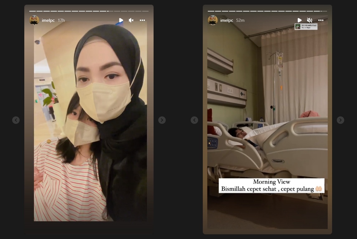 Imel Putri Kabarkan Sang Buah Hati Dilarikan ke Rumah Sakit Karena Penyakit Ini