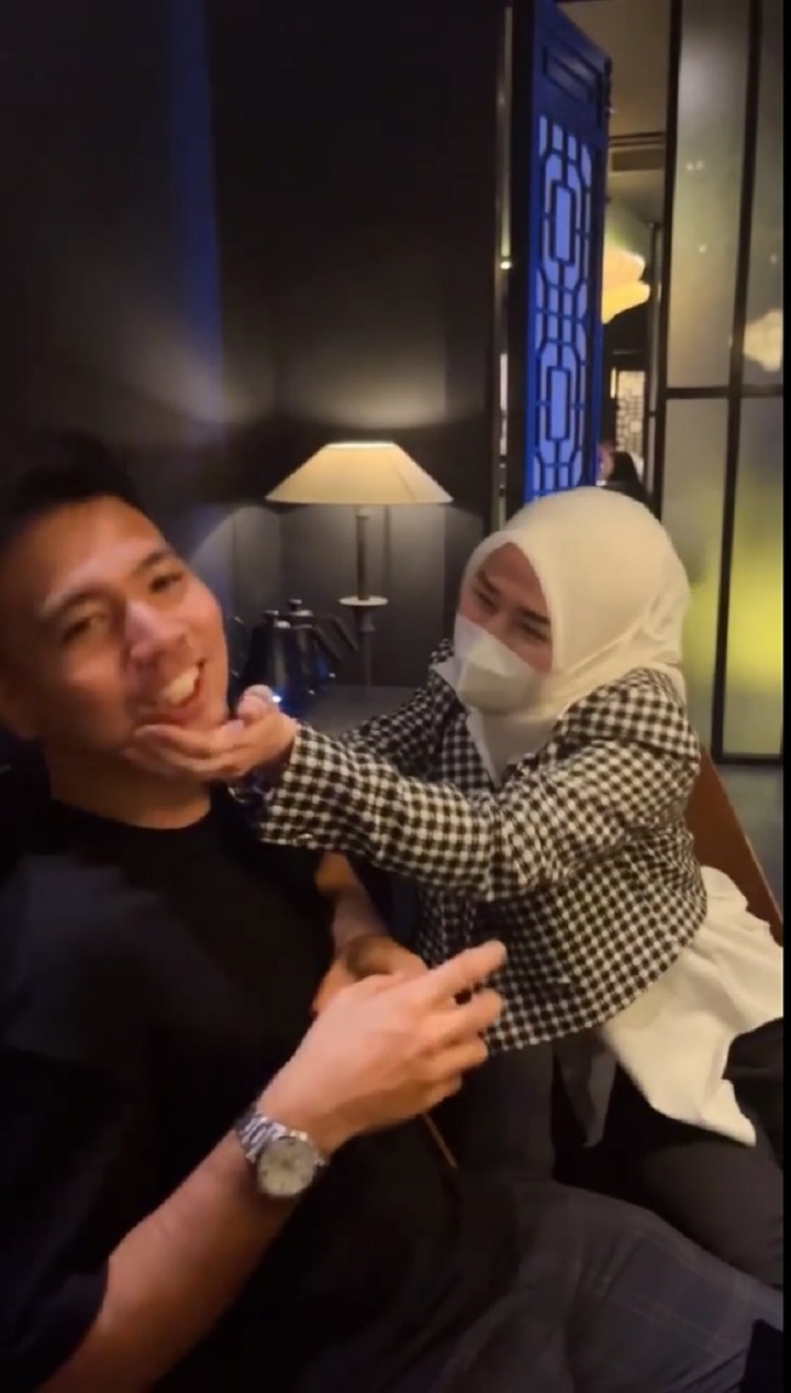 Uwu di momen ultah H. Faisal