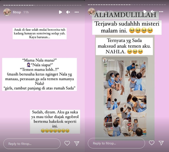 Fitri Tropica Merinding Sang Putri Cari Teman Tak Kasat Mata, Endingnya Berasa Diprank?
