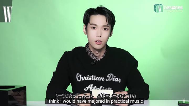 Wawancara Doyoung NCT dengan W Korea