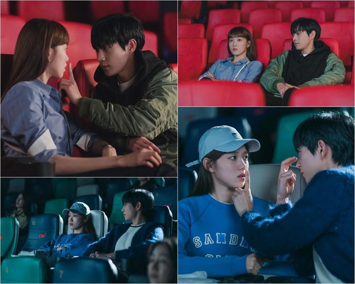 Kim Young Dae Fokus Tatap Mesra Lee Sung Kyung Saat Kencan Bioskop di \'Shooting Stars\'