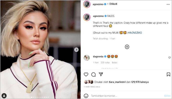 Agnez Mo Bak ‘Tampar Halus’ Nyinyiran Soal Wajahnya Disebut Berubah, Sampai Diramaikan Rekan Art