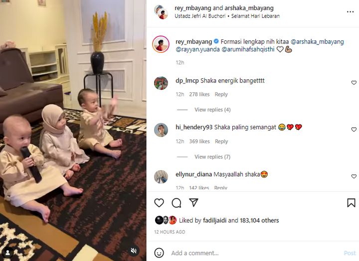 Shaka Lebaran Pertama Mudik