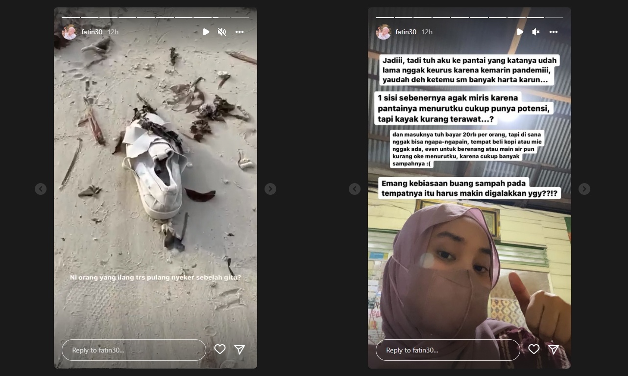 Fatin Shidqia Akui Miris Temukan Banyak \'Harta Karun\' di Pantai