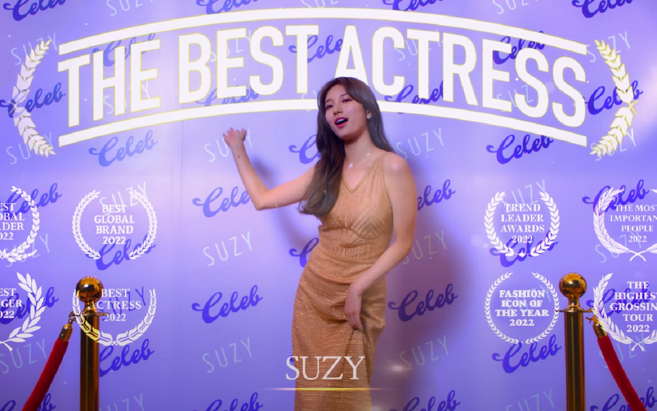 Jumlah Outfit yang Dikenakan Suzy di MV 'Celeb' PSY Sungguh Tak Terduga